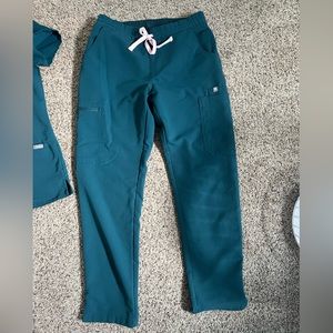 Figs XSP Caribbean Blue Yola Skinny Scrub pants